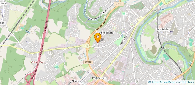 localisation de l'entreprise MONSIEUR FAROUK MOHAMAD  POITIERS