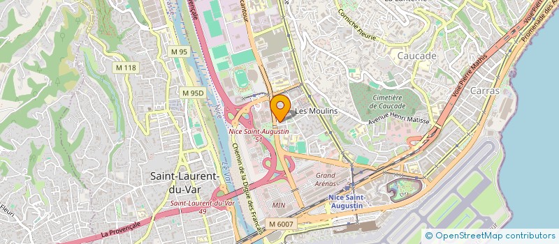 localisation de l'entreprise MONSIEUR FAROUK MOHAMED SALAH à NICE