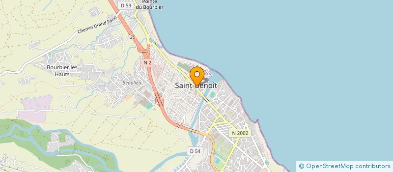 localisation de l'entreprise MONSIEUR FAROUK OMARJEE à SAINT-BENOIT