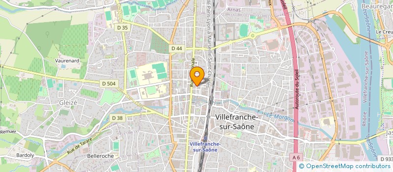 localisation de l'entreprise MONSIEUR FAROUK RAHALI  VILLEFRANCHE-SUR-SAONE