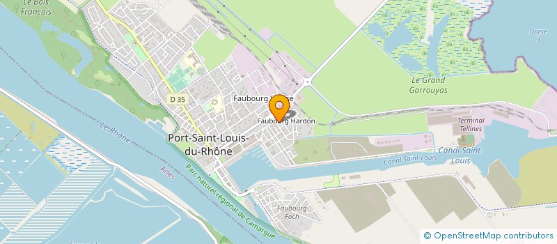 localisation de l'entreprise MONSIEUR FAROUK SOLTANI à PORT-SAINT-LOUIS-DU-RHONE