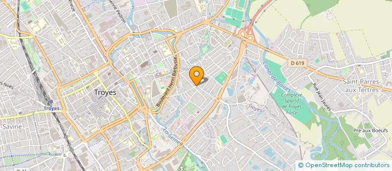 localisation de l'entreprise MONSIEUR FAROUK TAZARHINE  TROYES