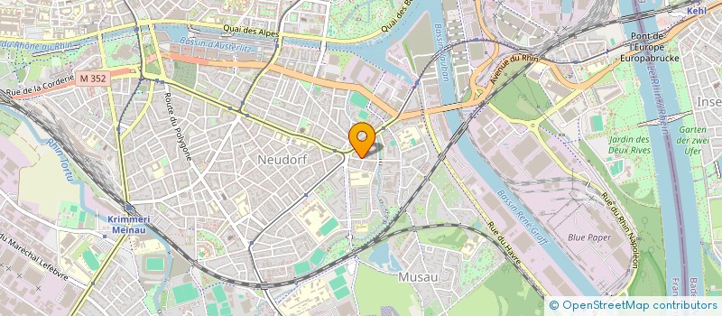 localisation de l'entreprise MONSIEUR FAROUK YETTOU à STRASBOURG