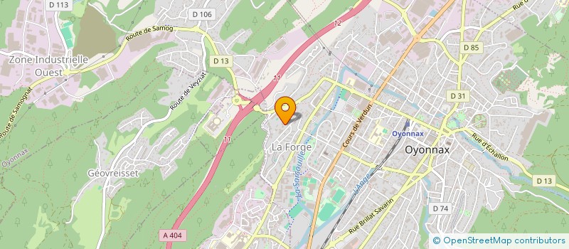localisation de l'entreprise MONSIEUR FAROUK ZEGHIDA à OYONNAX