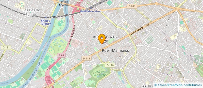 localisation de l'entreprise MONSIEUR FAROUK ZINEDIN à RUEIL-MALMAISON