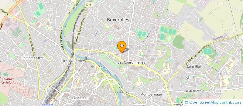 localisation de l'entreprise MONSIEUR FAROUKH SAKHO à POITIERS