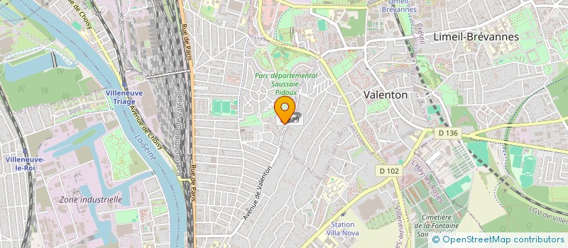 localisation de l'entreprise MONSIEUR FAROUKOU IBRAHIMA à VILLENEUVE-SAINT-GEORGES