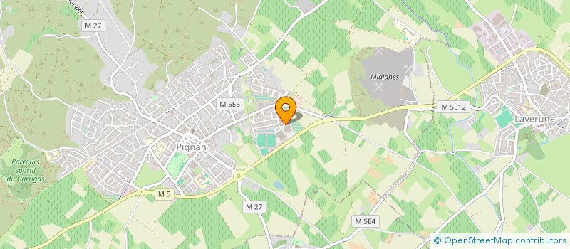 localisation de l'entreprise MONSIEUR FAROUQ ZITOUNI à PIGNAN