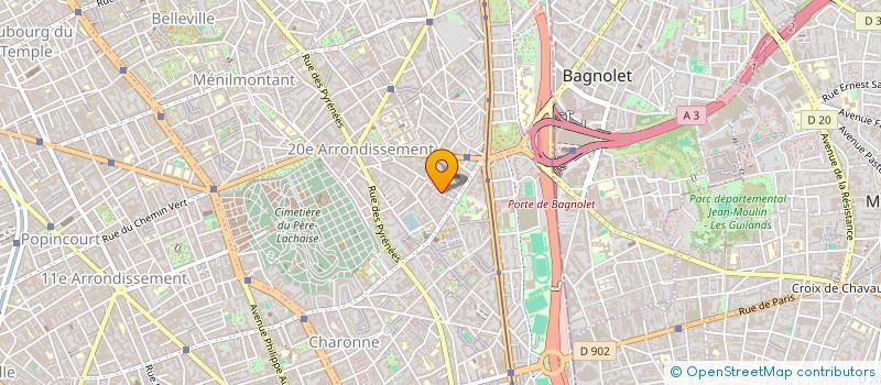 localisation de l'entreprise MONSIEUR FARROKH AZADHARF  PARIS