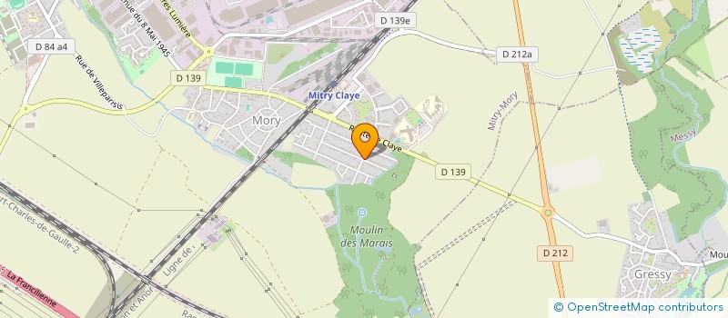 localisation de l'entreprise MONSIEUR FARRUKH GONDAL  MITRY-MORY