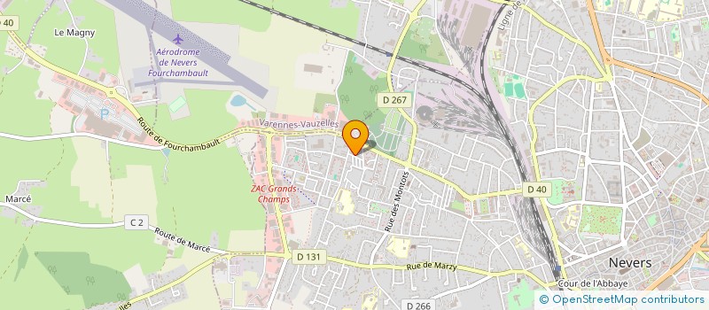 localisation de l'entreprise MONSIEUR FARSHAD BALKHI  NEVERS