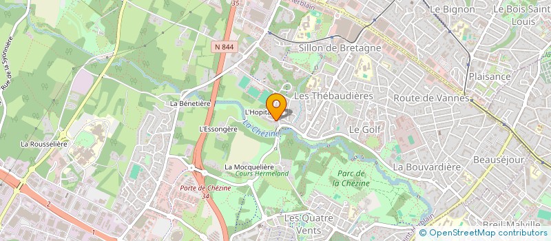 localisation de l'entreprise MONSIEUR FARSHAD MEHRABZADA  SAINT-HERBLAIN