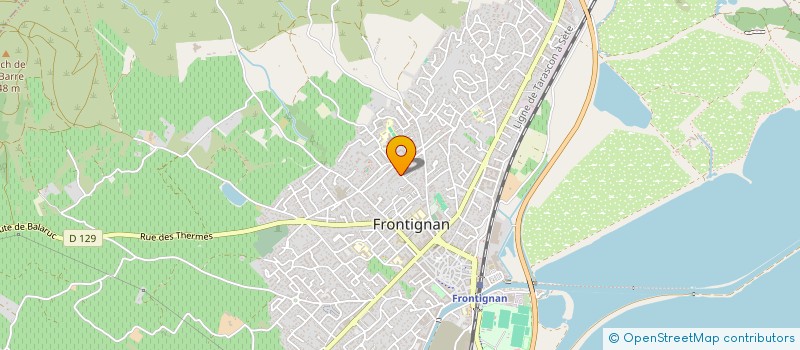 localisation de l'entreprise MONSIEUR FARUK AYLAR à FRONTIGNAN