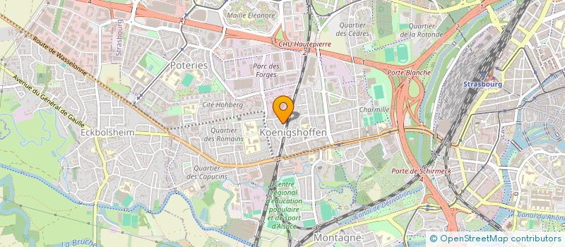 localisation de l'entreprise MONSIEUR FARUK DEMIRCI à STRASBOURG