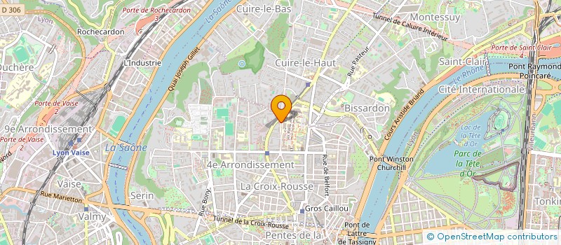 localisation de l'entreprise MONSIEUR FARUK GJINOVCI  LYON