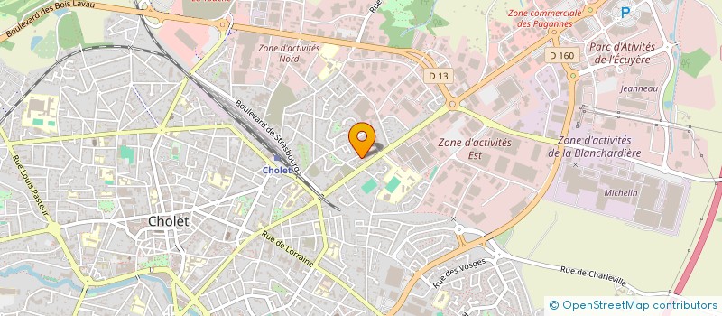 localisation de l'entreprise MONSIEUR FARUK GUDUK à CHOLET