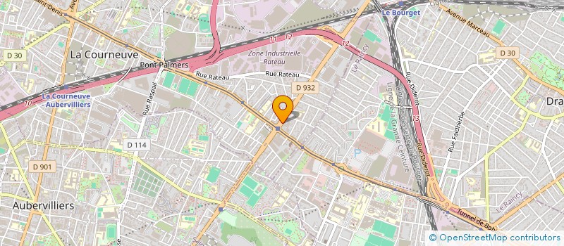 localisation de l'entreprise MONSIEUR FARUK HOSSAIN à LA COURNEUVE