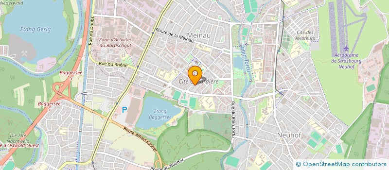 localisation de l'entreprise MONSIEUR FARUK KORKMAZ à STRASBOURG