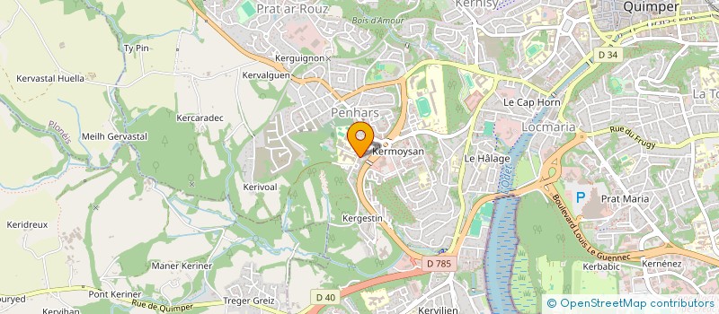 localisation de l'entreprise MONSIEUR FARUK OKTEM à QUIMPER