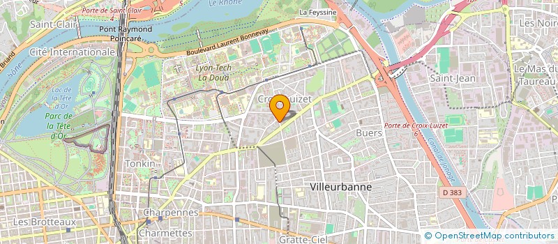 localisation de l'entreprise MONSIEUR FARXAAN MOHAMED MUSE  VILLEURBANNE