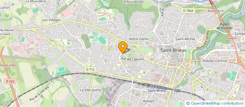 localisation de l'entreprise MONSIEUR FARYAB DAWOODZAI à SAINT-BRIEUC