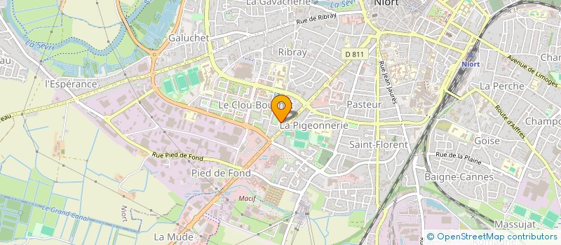 localisation de l'entreprise MONSIEUR FARZAD KASSIMI  NIORT