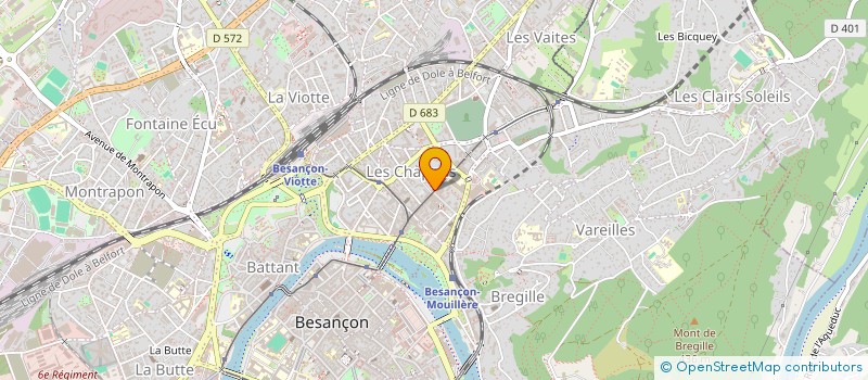 localisation de l'entreprise MONSIEUR FARZAND HUSSEIN à BESANCON