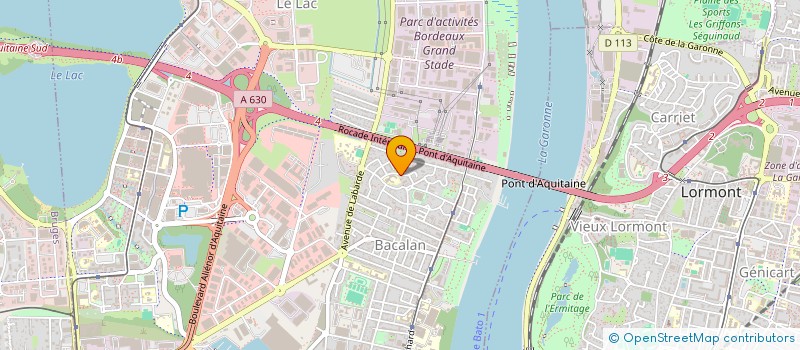 localisation de l'entreprise MONSIEUR FASI NAFAA  BORDEAUX