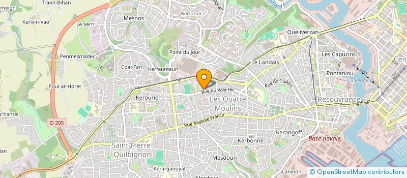 localisation de l'entreprise MONSIEUR FASIHULLAH NASIRI à BREST