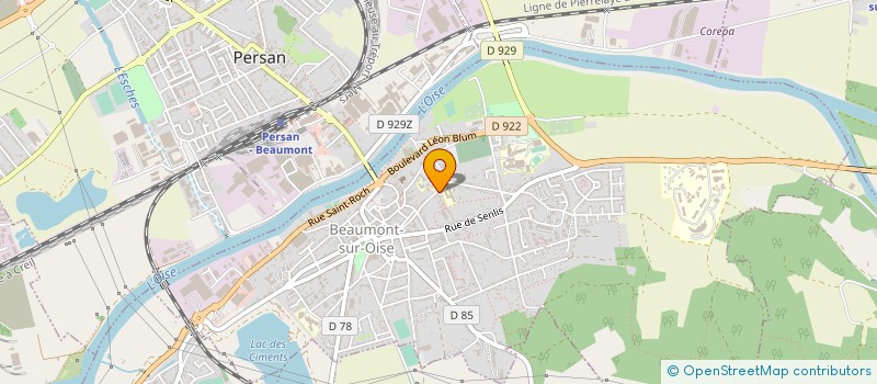 localisation de l'entreprise MONSIEUR FASSALIMA KONTAGA  BEAUMONT-SUR-OISE