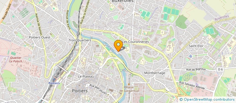 localisation de l'entreprise MONSIEUR FASSERE SINAYOKO  POITIERS