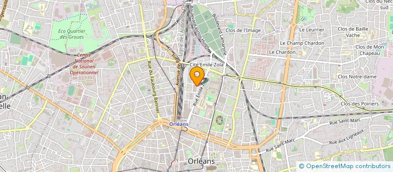 localisation de l'entreprise MONSIEUR FASSOU CAMARA  ORLEANS