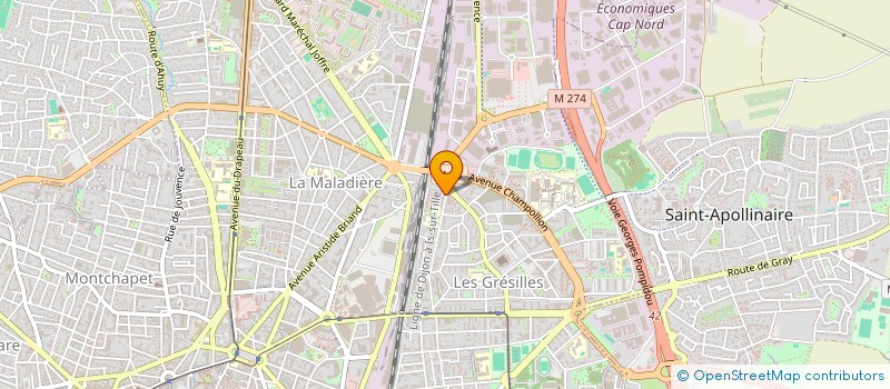 localisation de l'entreprise MONSIEUR FASSOU DOUMBOUYA à DIJON