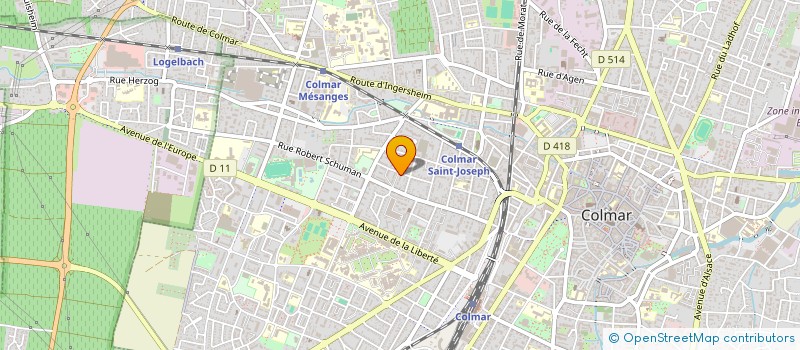 localisation de l'entreprise MONSIEUR FATAH AMATA  COLMAR