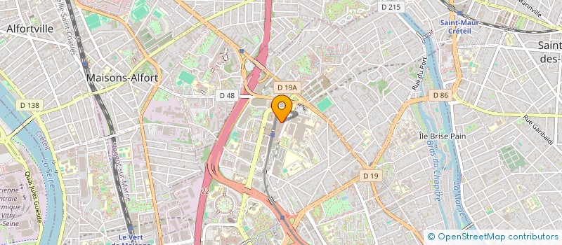 localisation de l'entreprise MONSIEUR FATAH BAKHTI  CRETEIL