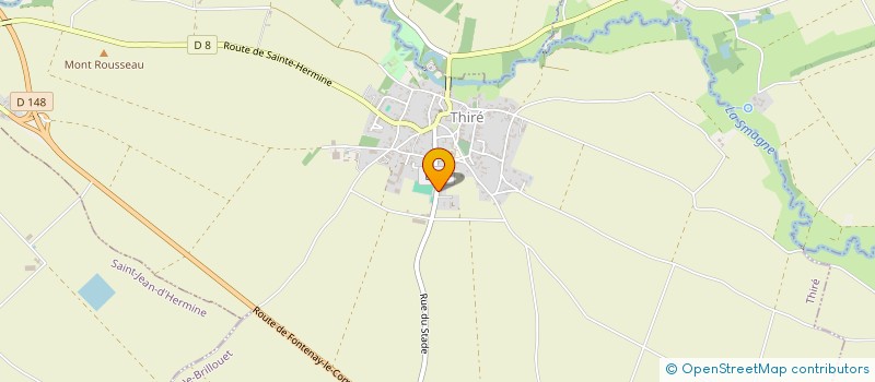 localisation de l'entreprise MONSIEUR FATAH DJERMOUNE  THIRE