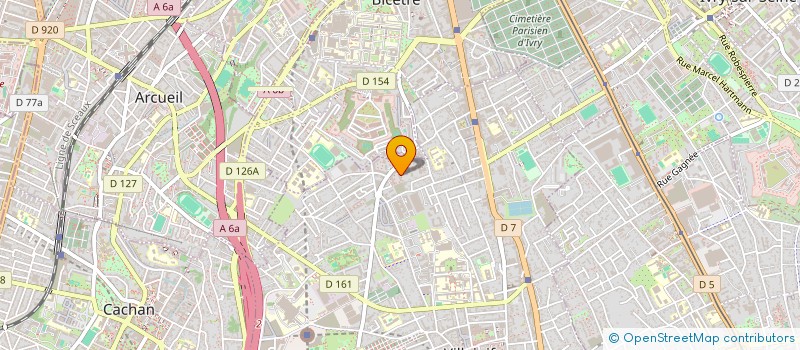 localisation de l'entreprise MONSIEUR FATAH GUENINE  VILLEJUIF