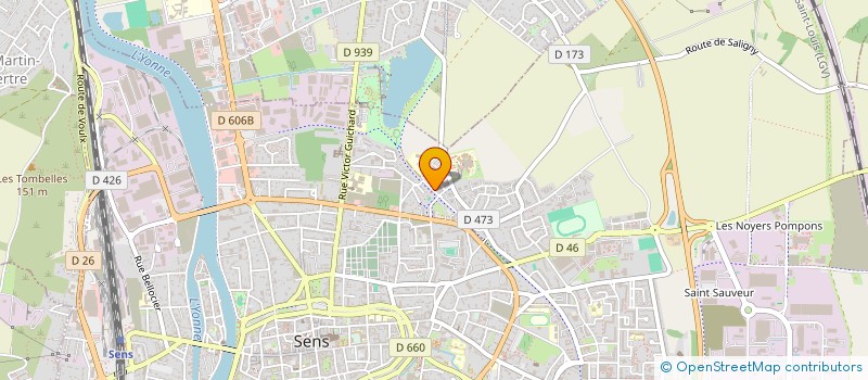 localisation de l'entreprise MONSIEUR FATAH HERMEZ  SENS