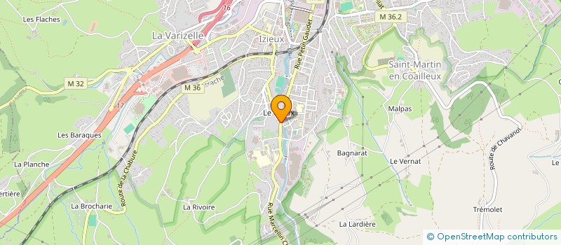 localisation de l'entreprise MONSIEUR FATAH MOUSSOUNI à SAINT-CHAMOND