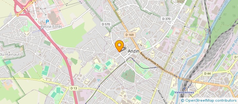 localisation de l'entreprise MONSIEUR FATAH SADLI  ANZIN