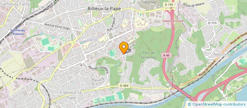 localisation de l'entreprise MONSIEUR FATAHO ISSOUFFOU  VENISSIEUX