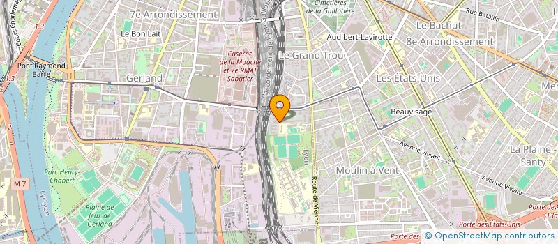 localisation de l'entreprise MONSIEUR FATBARDH ZYMBERI  LYON