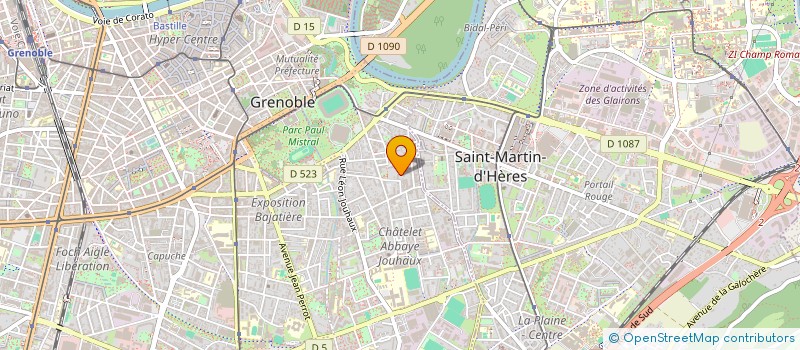 localisation de l'entreprise MONSIEUR FATEH AOURAR  GRENOBLE