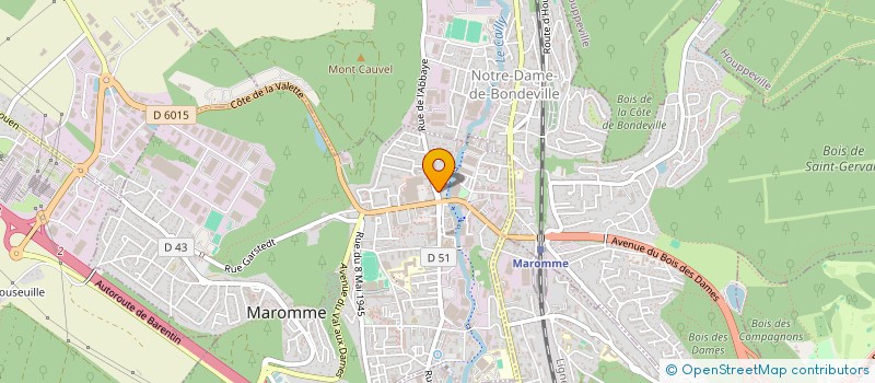 localisation de l'entreprise MONSIEUR FATEH AZZOUNE  MAROMME