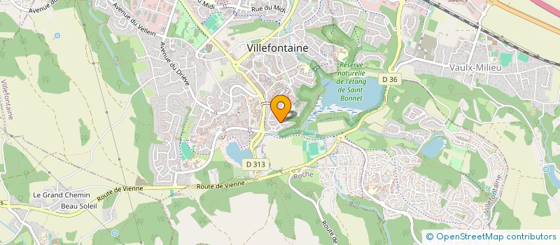 localisation de l'entreprise MONSIEUR FATEH BAGHDADI  VILLEFONTAINE