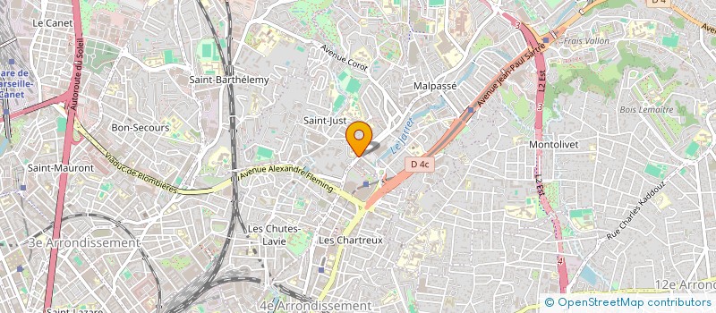 localisation de l'entreprise MONSIEUR FATEH BENHANNACHI à MARSEILLE
