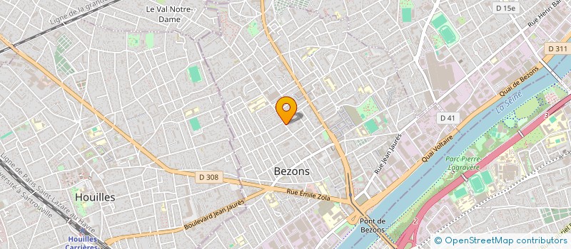 localisation de l'entreprise MONSIEUR FATEH BENOUARET à BEZONS