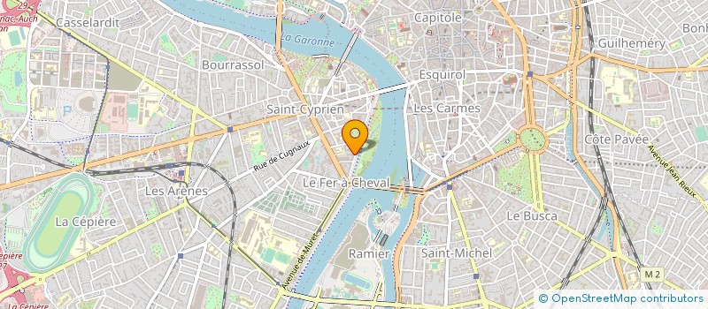 localisation de l'entreprise MONSIEUR FATEH BOUDRA  TOULOUSE