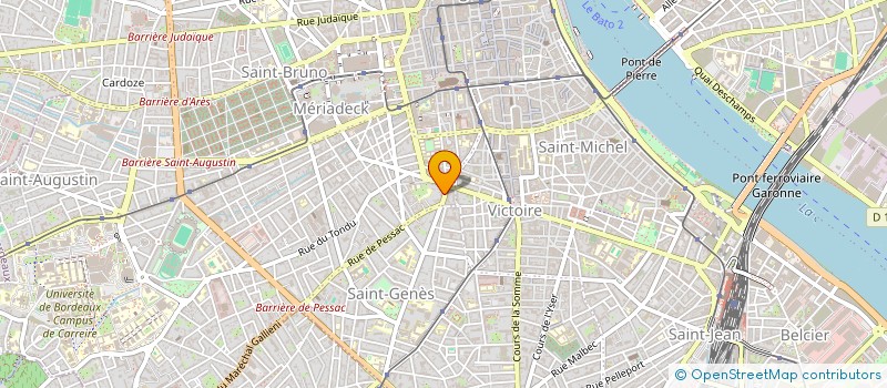 localisation de l'entreprise MONSIEUR FATEH CHAIBEDDRA  BORDEAUX