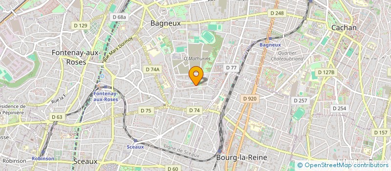 localisation de l'entreprise MONSIEUR FATEH DJADJA à BAGNEUX